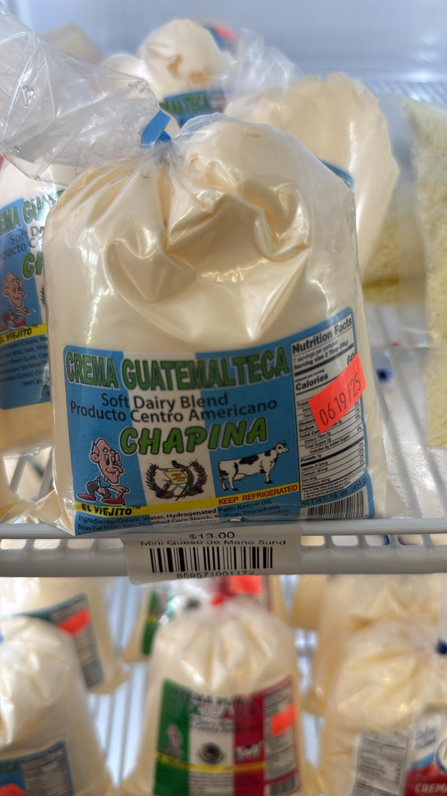 Crema Guatemalteca/Mexicana