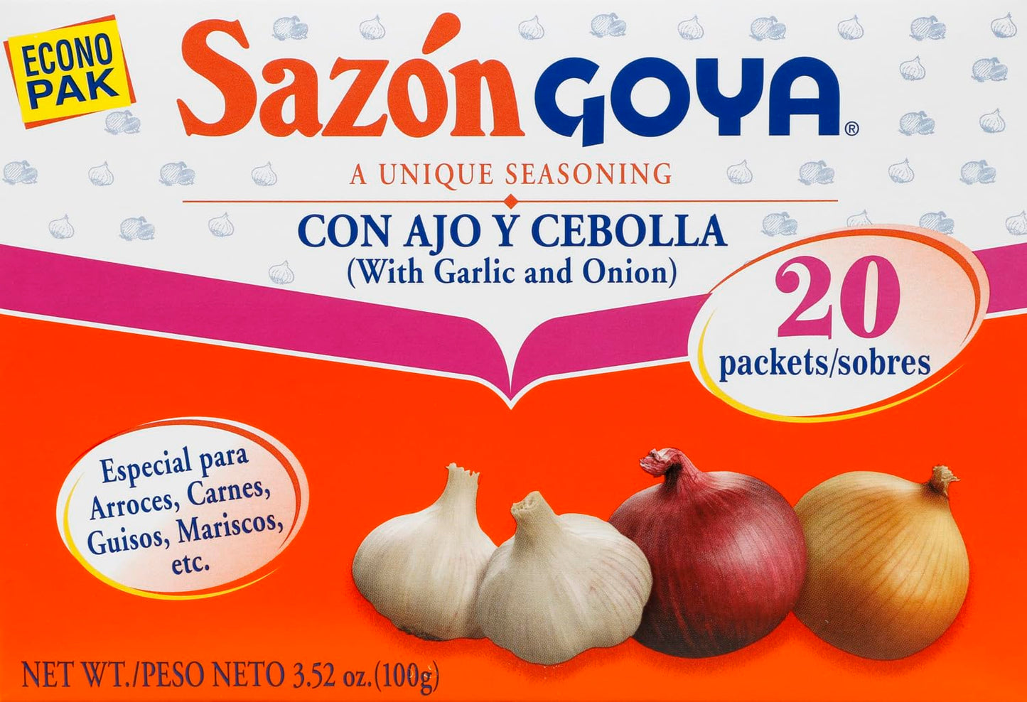 GOYA SAZON C  /AJO-CEBOLLA