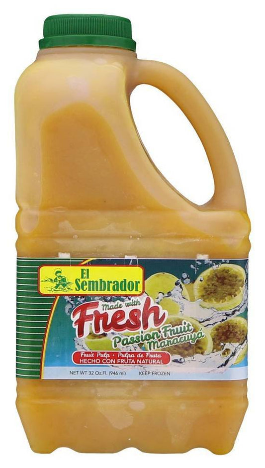 El Sembrador Pulpa Passion Fruit GARRAFA