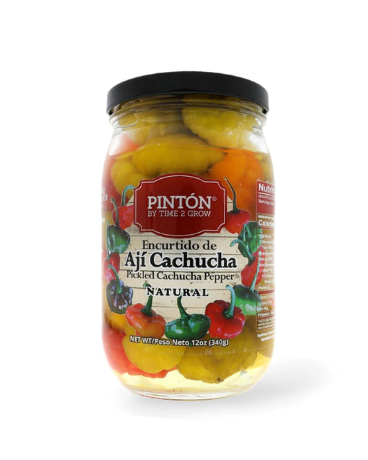 Pinton Encurtido De Aji Cachucha (12oz)