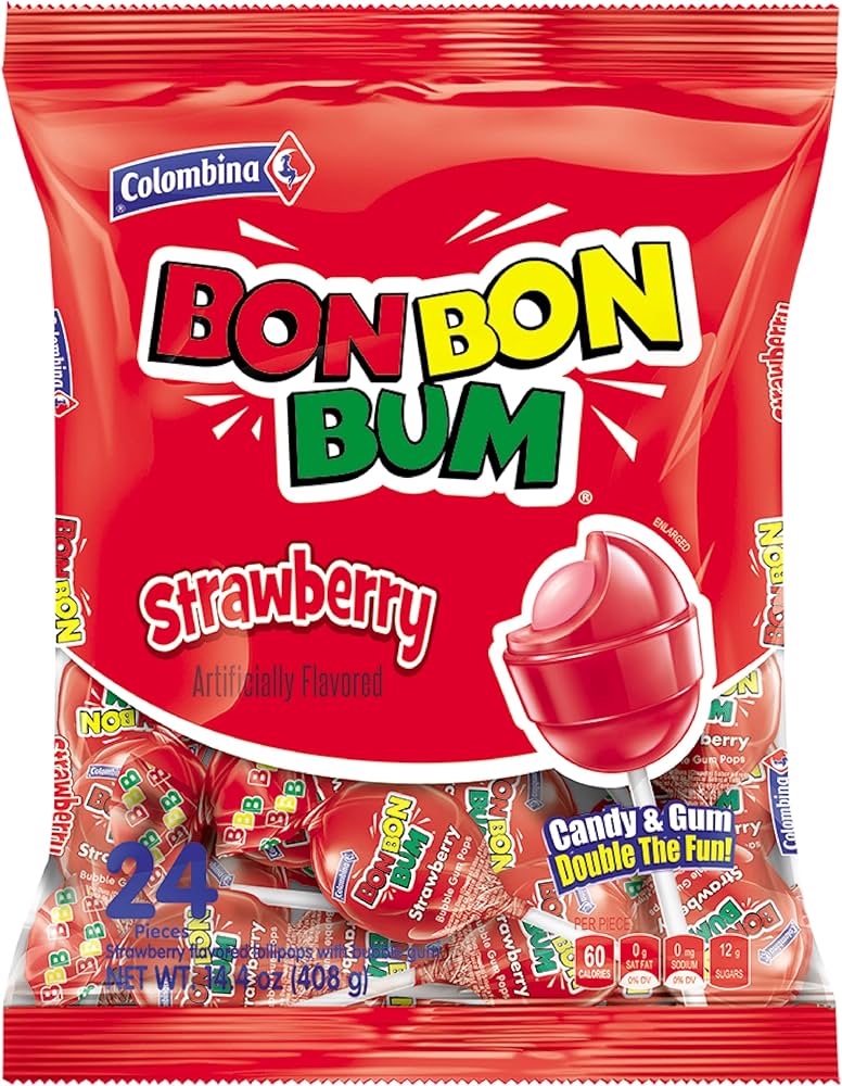 COLOMBINA BON BON BUM FRESA