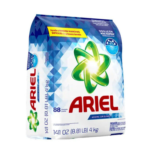 Ariel Detergente para Ropa en Polvo Ultra Oxi, 3,0 KG