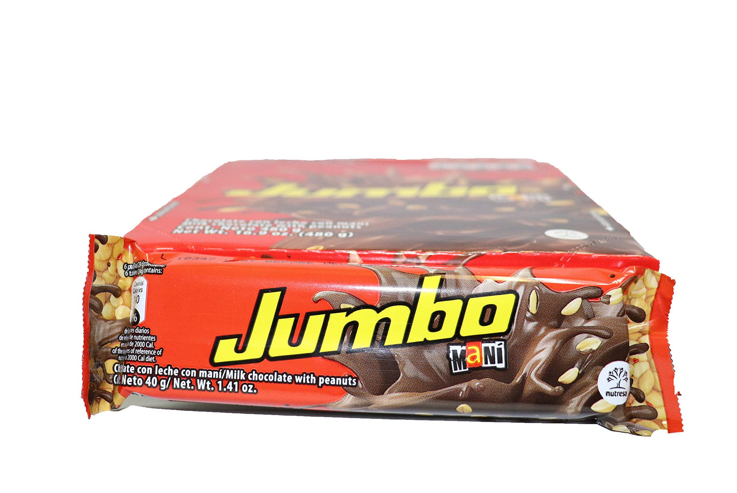 CHOCOLATINA JUMBO 40 GM X 12 UNID