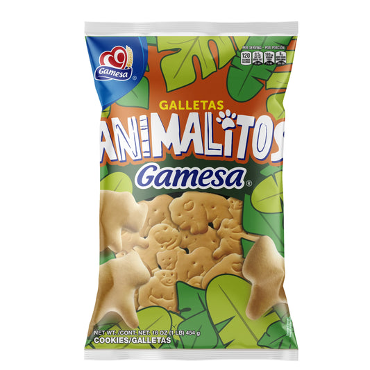 Gamesa animalitos 12/16oz