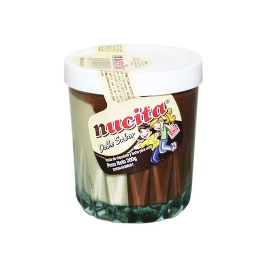 Nucita Doble Sabor Envase Plastico
